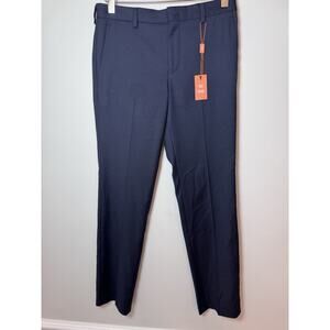 Tallia Boys Dress Pants Dark Navy Size 12 Internal Adjustable Waist NWT